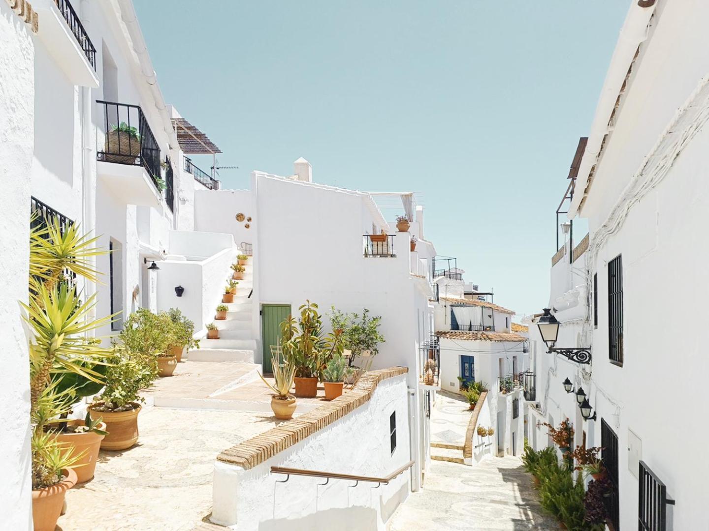 Las Pizarrillas: Tu Hogar En Este Blanco Pueblo Frigiliana Extérieur photo