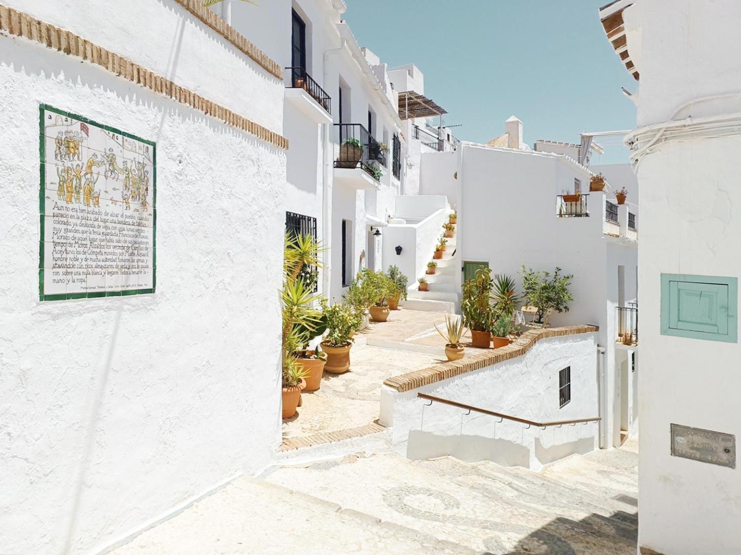 Las Pizarrillas: Tu Hogar En Este Blanco Pueblo Frigiliana Extérieur photo