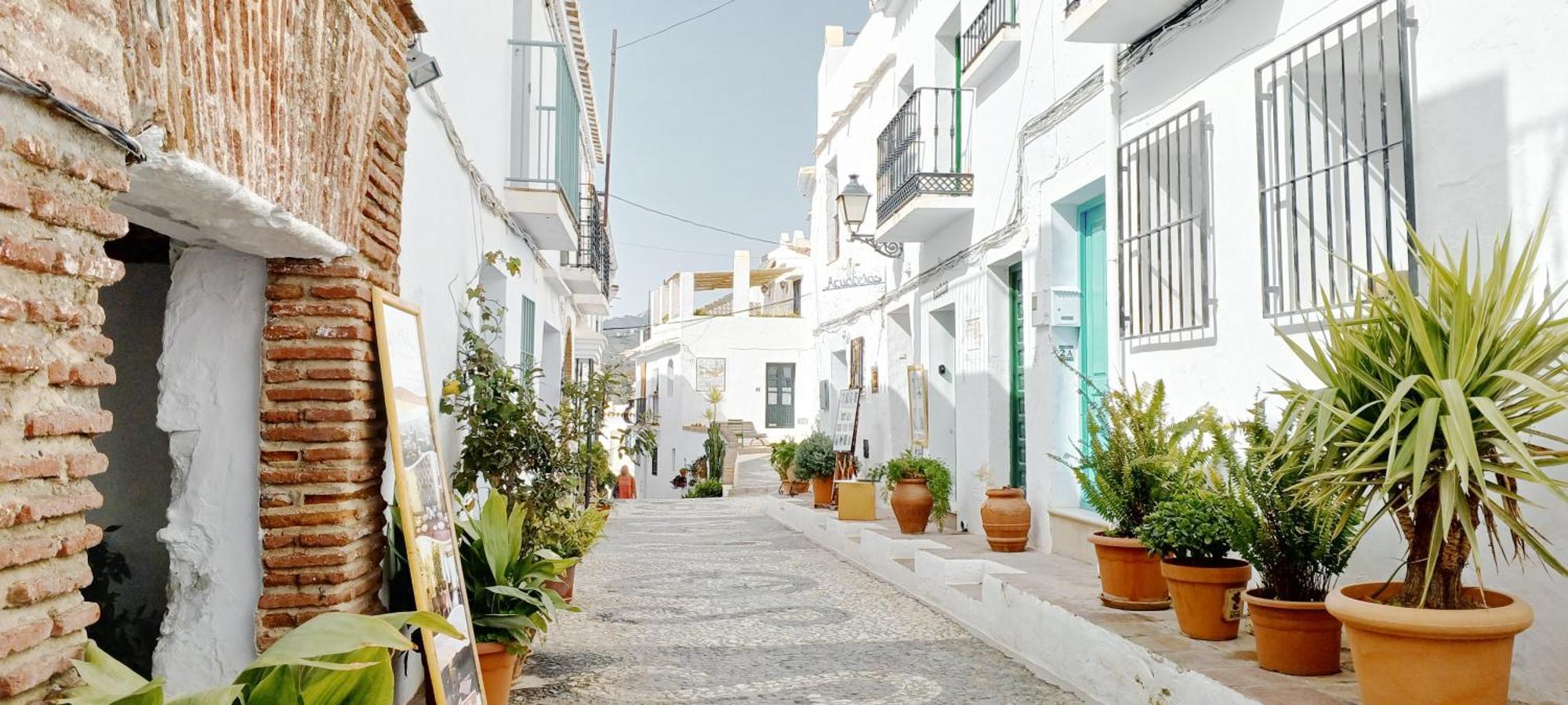 Las Pizarrillas: Tu Hogar En Este Blanco Pueblo Frigiliana Extérieur photo
