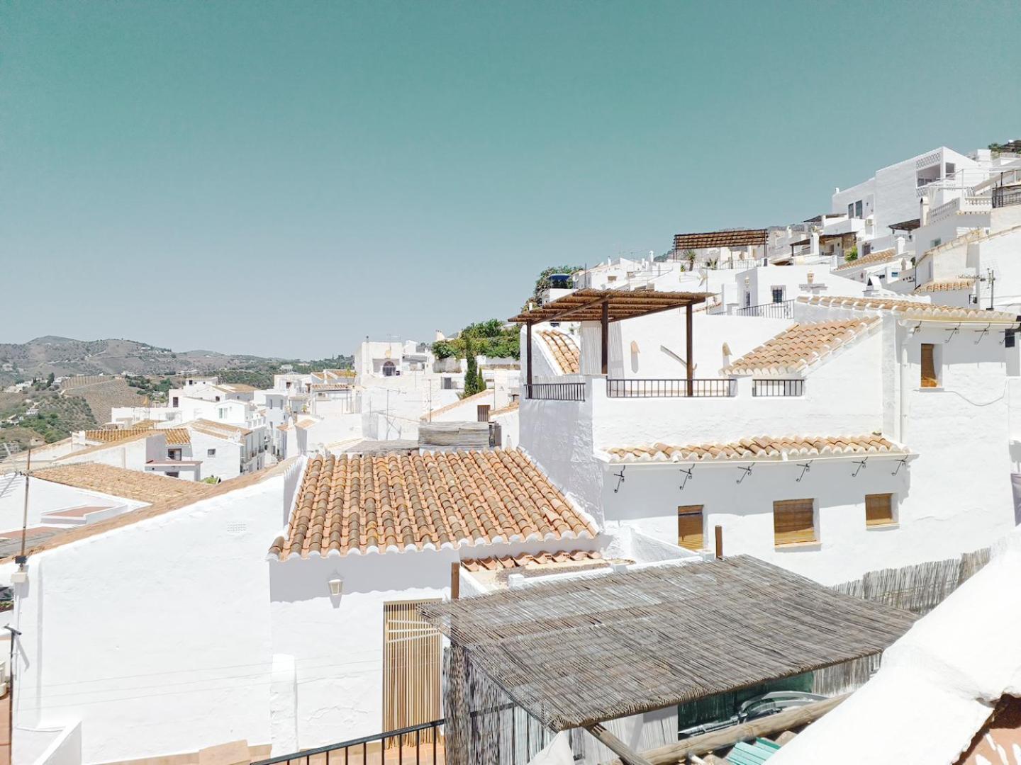 Las Pizarrillas: Tu Hogar En Este Blanco Pueblo Frigiliana Extérieur photo
