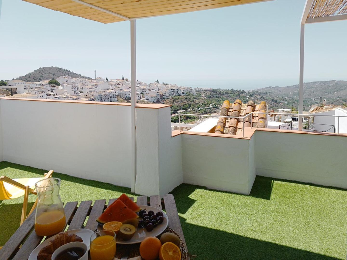 Las Pizarrillas: Tu Hogar En Este Blanco Pueblo Frigiliana Extérieur photo